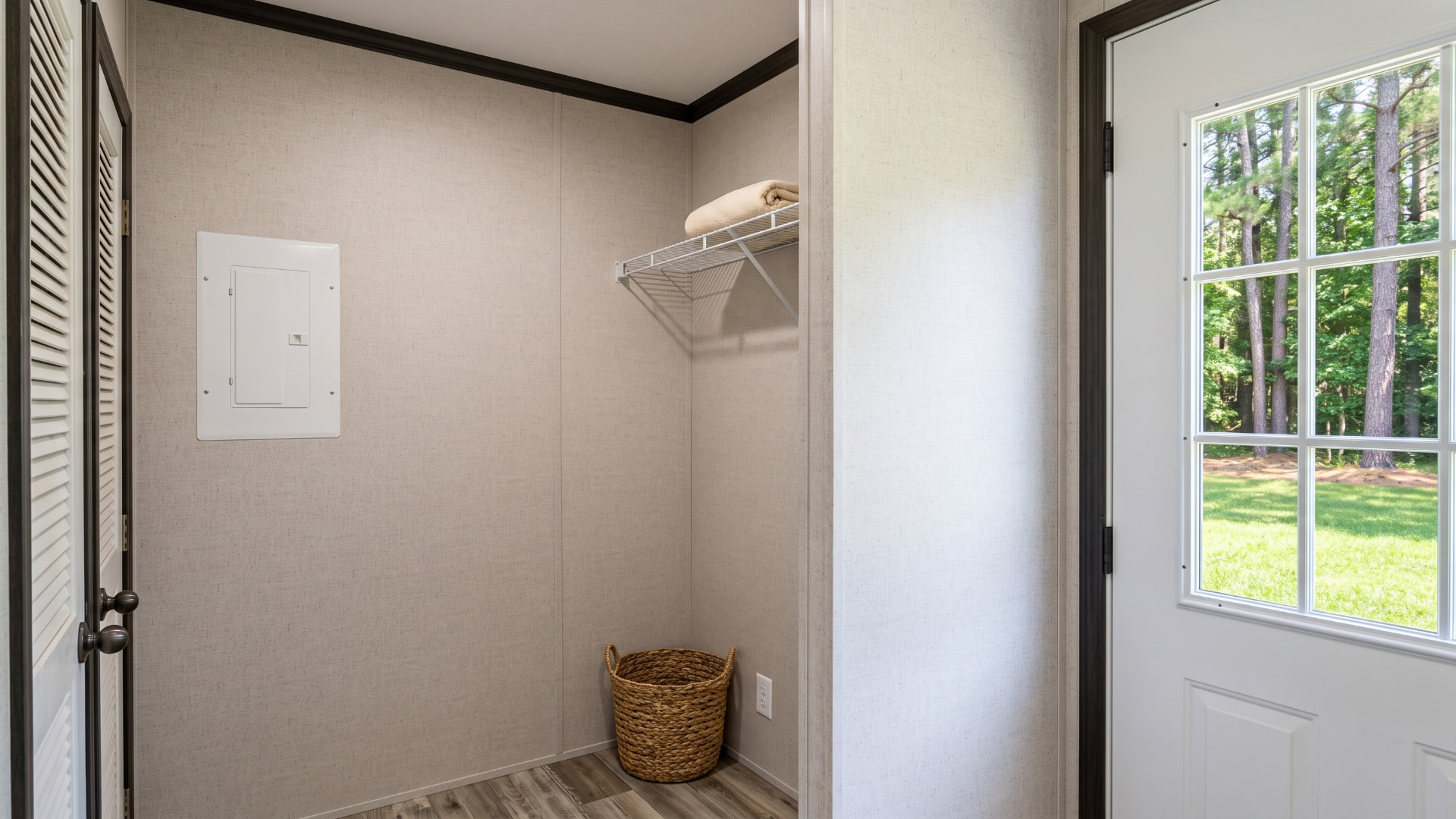 Cuarto de servicio de la casa móvil Alicia 16x76