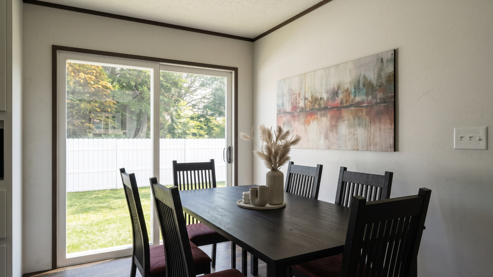 Comedor de la casa móvil Nayeli 28x76