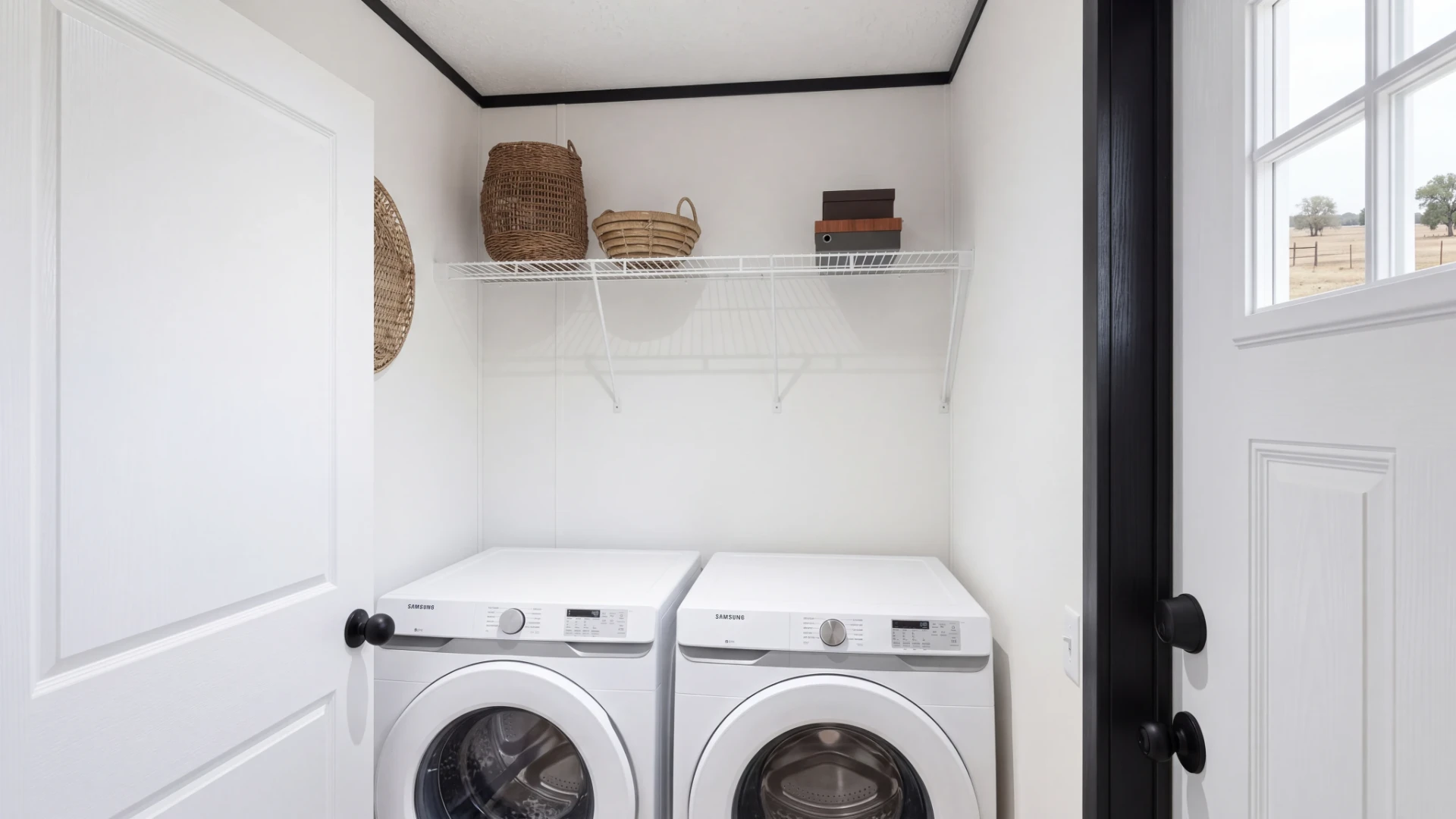 Cuarto de lavado de la casa móvil Emilia 16x76