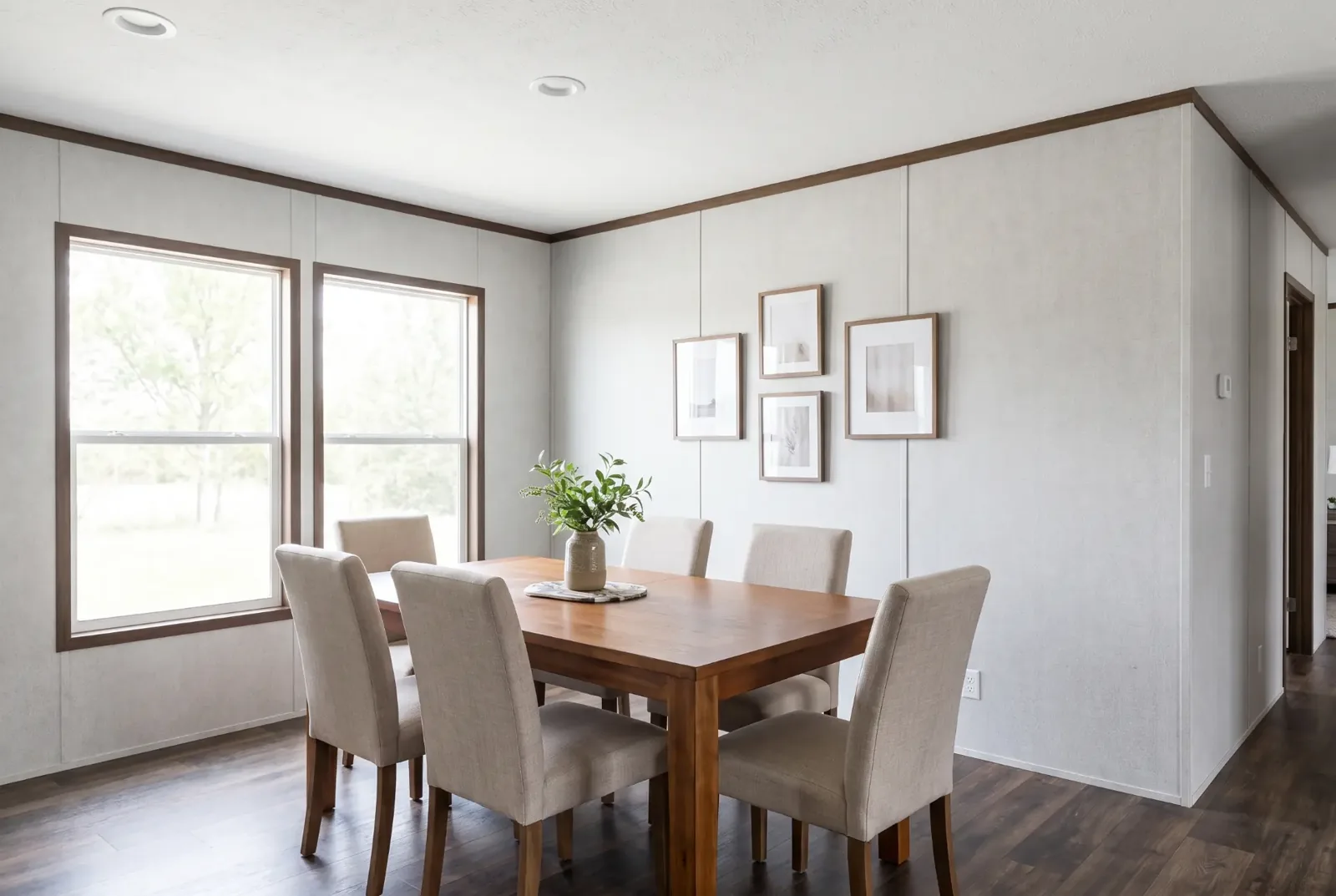 Comedor de la casa móvil Empower 32x68