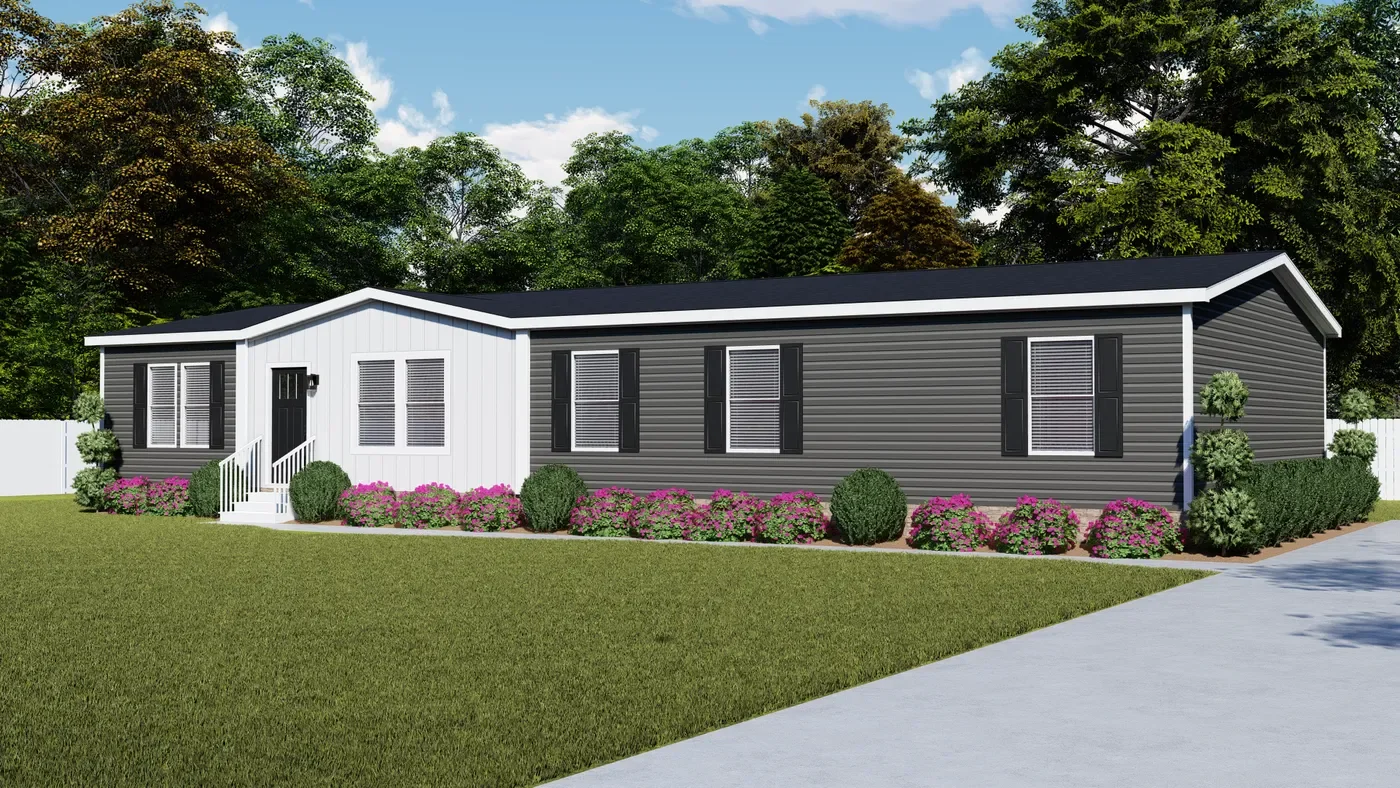 Exterior de la casa móvil Vision 32x68